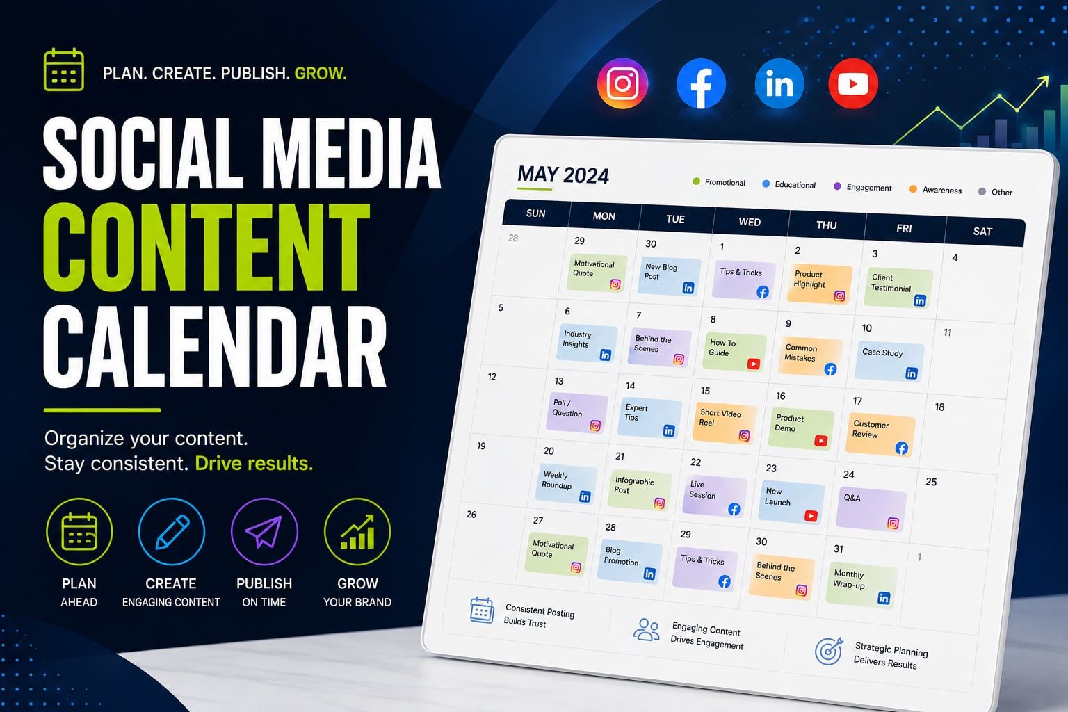How to Build a 30-Day Social Media Content Calendar