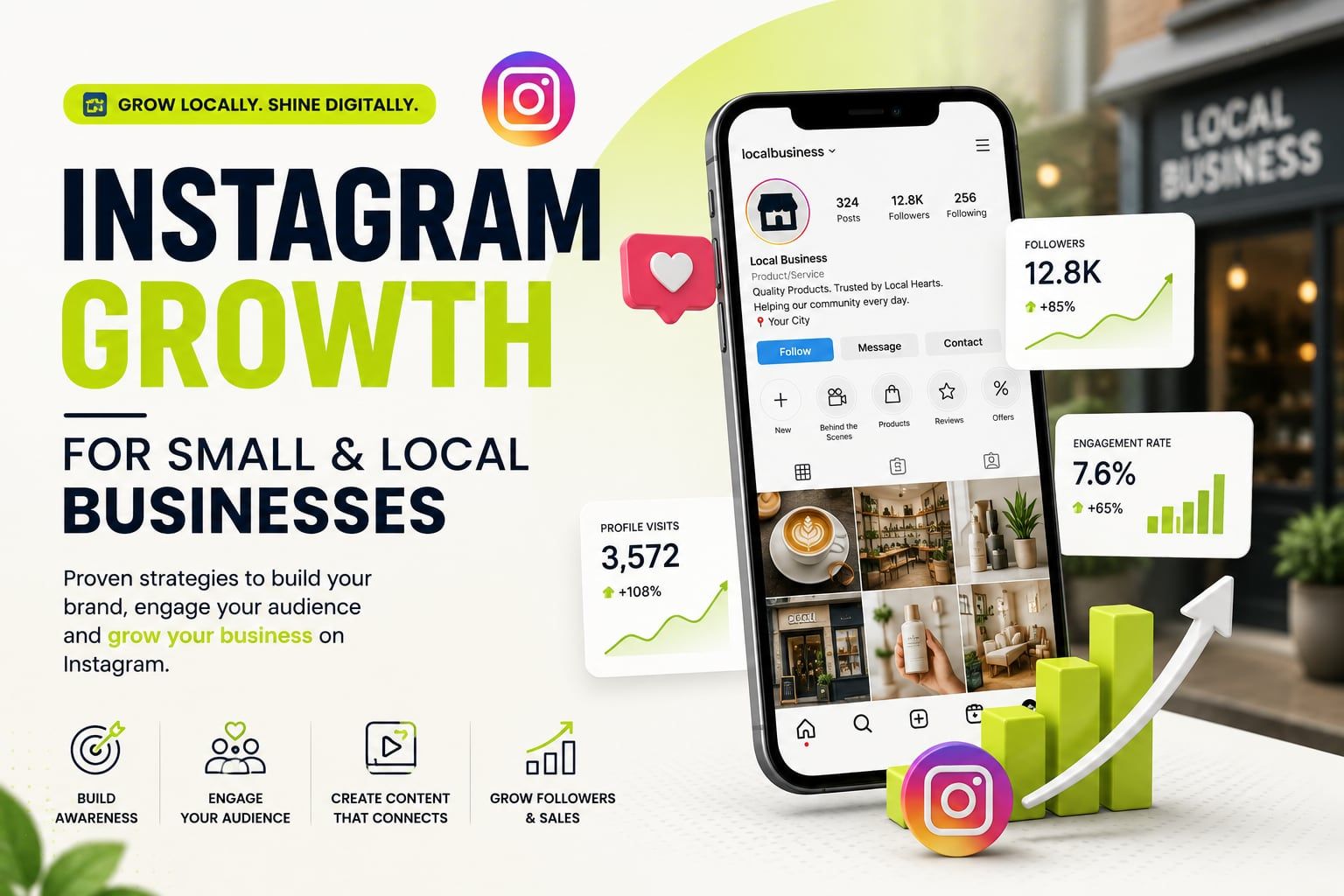 Instagram Growth for Small & Local Businesses