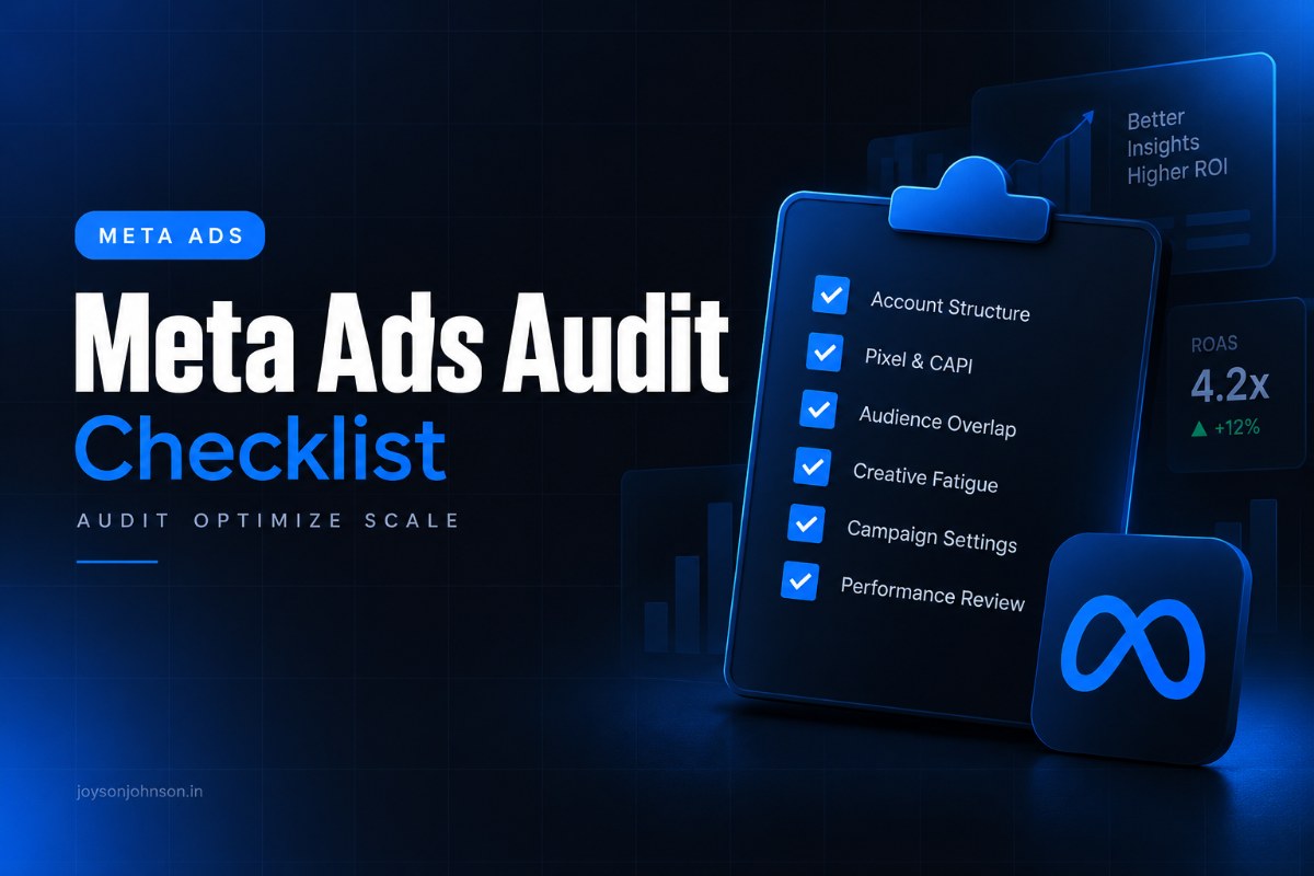 The Meta Ads Audit Checklist I Run on Every New Client Account