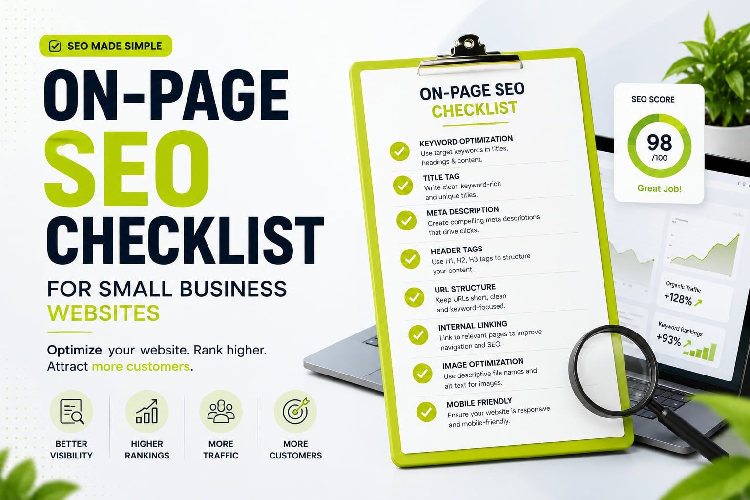 On-Page SEO Checklist for Small Business Websites