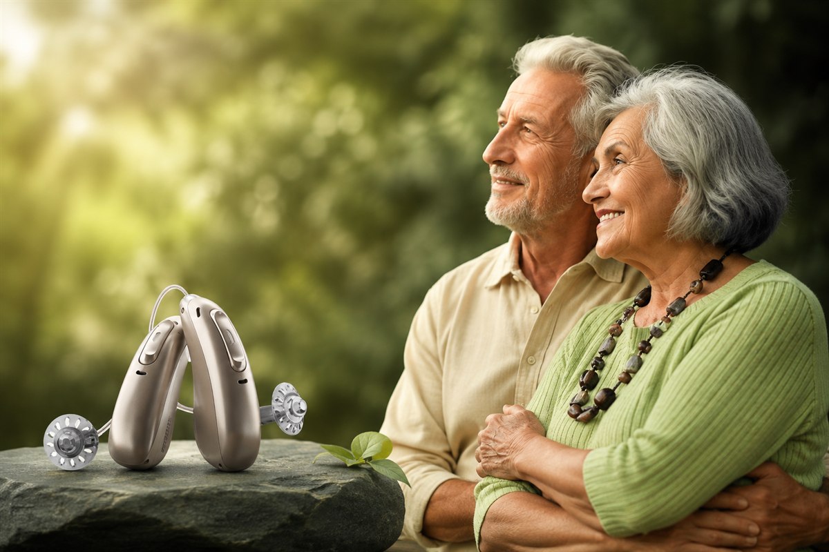 Healthcare brand campaign creative for hearing solutions
